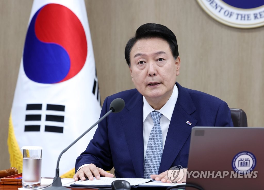 资料图片：韩国总统尹锡悦 韩联社