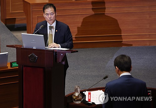 韩统一部长官：政府不推进发表韩朝终战宣言