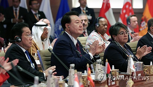 尹锡悦出席G20新德里峰会并发表讲话