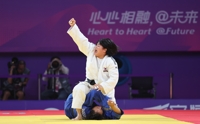 亚运女子柔道+78公斤级韩国摘金