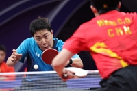 亚运乒乓男团决赛韩国难敌中国摘银