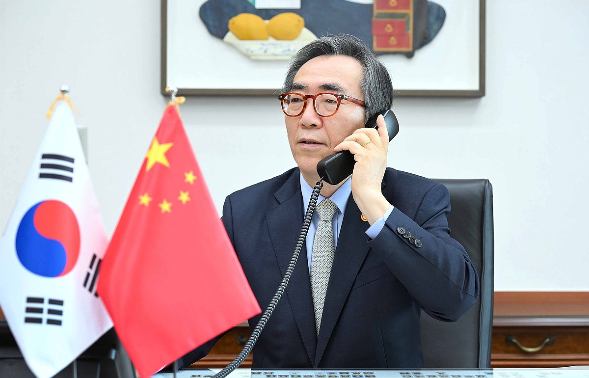 韩国外长赵兑烈今将赴京会晤中国外长王毅