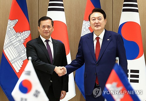 韩柬领导人举行会谈 宣布两国关系新定位
