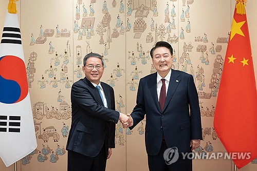 详讯：韩中领导人商定新设外交安全对话机制