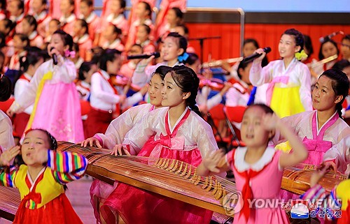 朝鲜庆祝少年团成立78周年