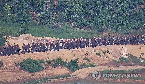韩军发现朝鲜拆除韩朝西部铁路北侧区段