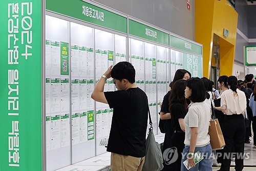 简讯：韩6月新增就业人口9.6万人 失业率2.9%