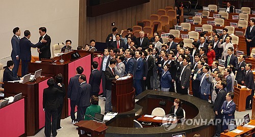 韩国第22届国会开幕仪式无限期推迟