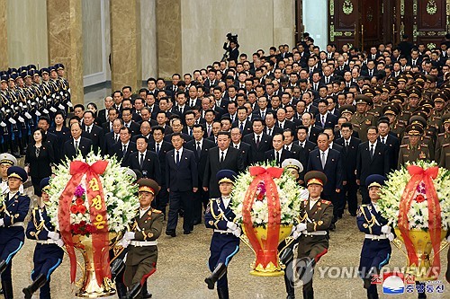 金正恩参谒太阳宫