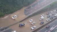 暴雨致道路积水