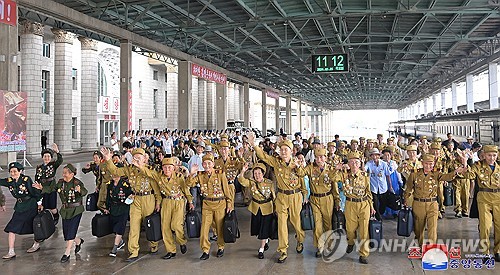 朝鲜大力宣传“战胜节”活动烘托庆祝气氛