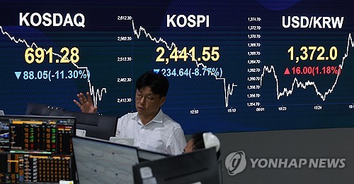 韩总统室：24小时密切关注股市动向