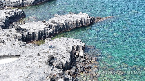 济州石盐田景观