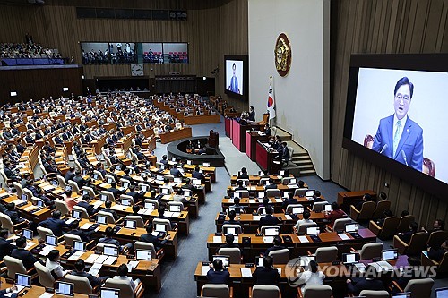 韩新一届国会举行开议仪式 尹锡悦缺席