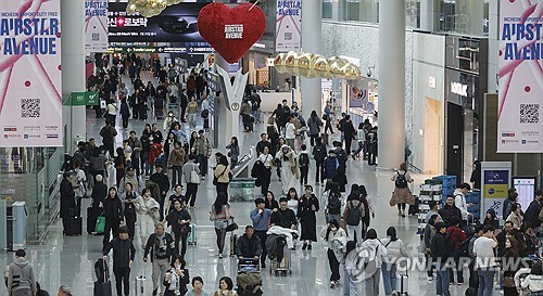 统计：去年11月至今年1月访华韩国游客同比增61%