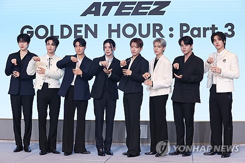 Ateez debuts on Billboard's Hot 100 with 'Lemon Drop'
