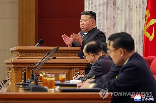 (2nd LD) N. Korea holds key party meeting on H1 performance without disclosing leader Kim's speech