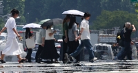 Le mercure a franchi les 40°C à Paju et Gwangmyeong, du jamais vu en juillet