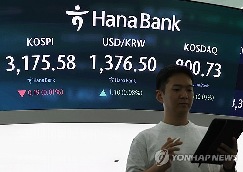 Seoul shares up late Mon. morning on financial, retail gains