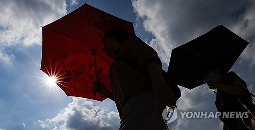 韩国大部分地区发布高温预警