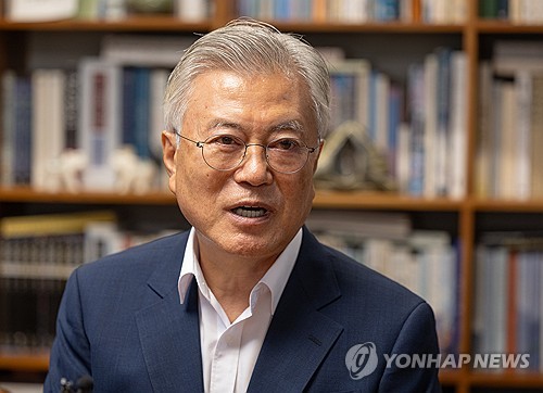 Ex-President Moon calls for stronger democracy on 1st anniv. of martial law declaration