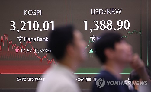 (LEAD) Seoul shares finish lower on profit taking, decline in defense stocks