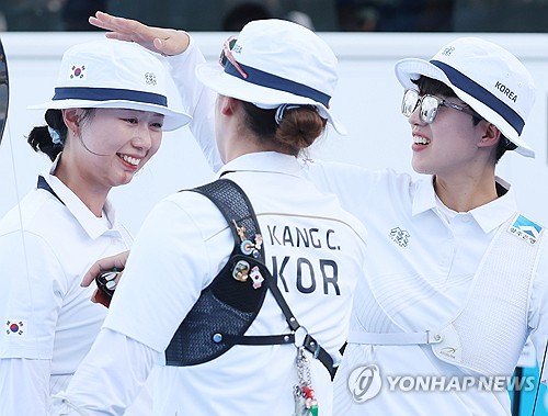 S. Korean female archers trying to shake off disappointment from team event at worlds