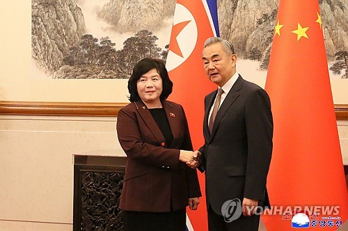 리창 中총리, '방중' 北최선희 면담…"우호관계·실무협력 심화"