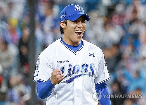 (LEAD) Another rain delay, another strong outing for Lions ace Won Tae-in