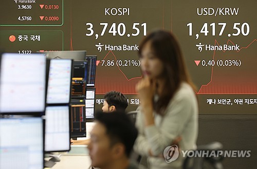 Seoul stocks turn higher late Fri. morning on batteries, chemicals