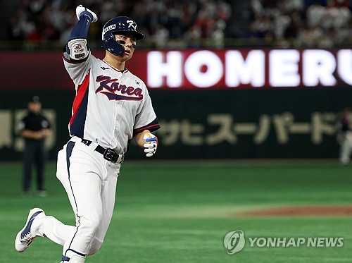 S. Korea rallies to tie Japan in exhibition baseball game