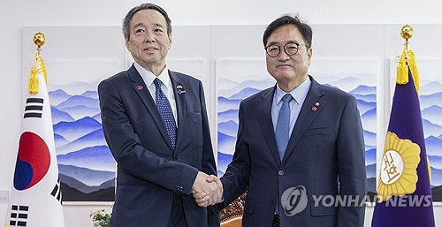 Assembly speaker calls on Japan to face up to 'painful history' of wartime aggression