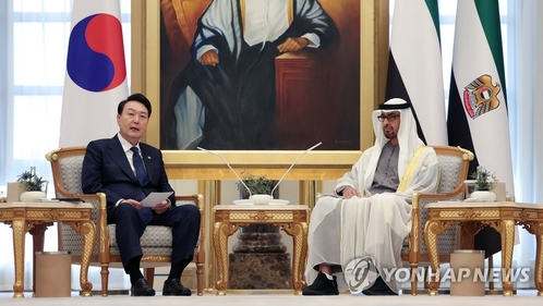 尹锡悦29日将同阿联酋总统穆罕默德举行会谈